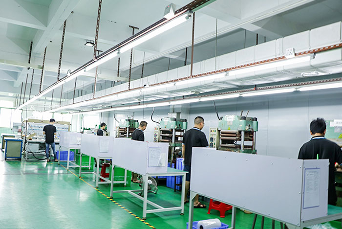 硅橡胶生产车间